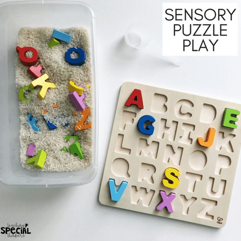 Puzzle Play Activities Teaching Special Thinkers